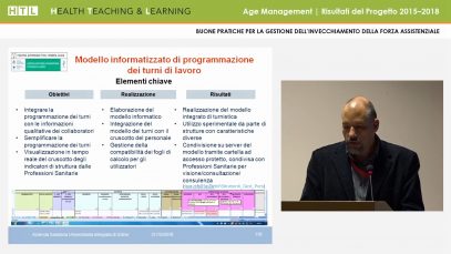 Modello informatizzato di programmazione dei turni di lavoro. Paiani A, Venuti F. 10
