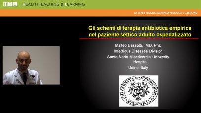 Gli schemi di terapia antibiotica empirica nel paziente settico adulto ospedalizzato. Matteo Bassetti