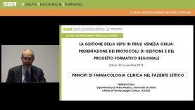Principi di farmacologia clinica nel paziente settico. Federico Pea